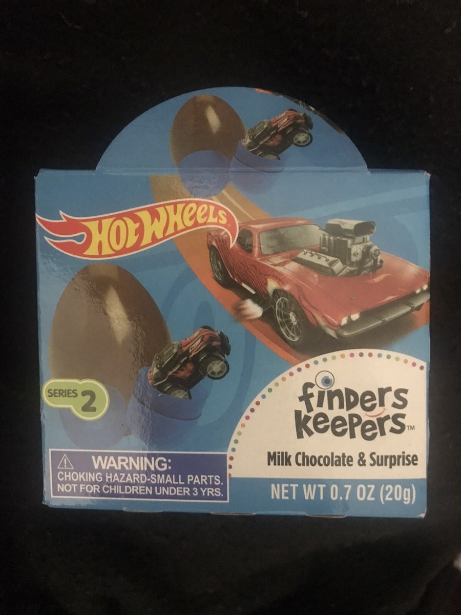 Hot Wheels Finders Keepers Milk Chocolate Surprise Toy