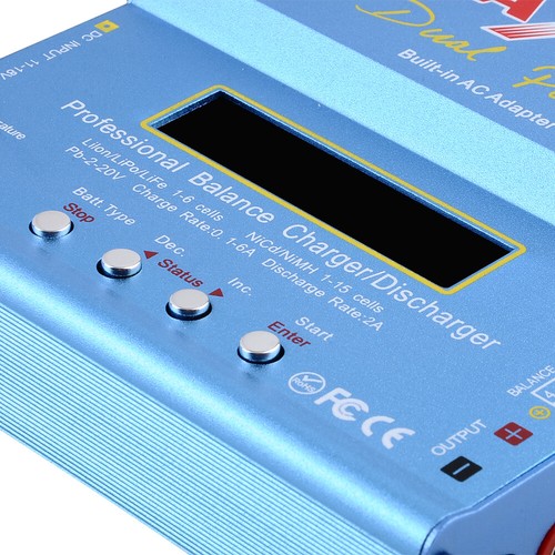 IMAX B6AC 80W Netzteil Ladegerät LCD RC Lipo NiMh Akku Batterie Balance Charger - Bild 13 von 18