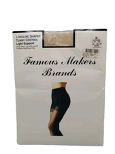 Famous Maker Brands Longline Shaper Tummy Control Nude Petite/MED 
