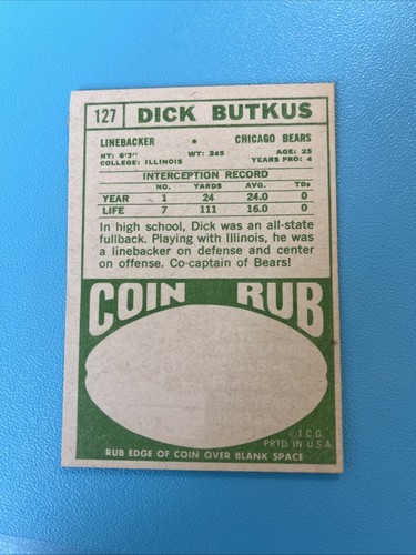 1968 Topps Football Near Complete Set Sayers Little Namath NO GRIESE 218/219 - Picture 20 of 24
