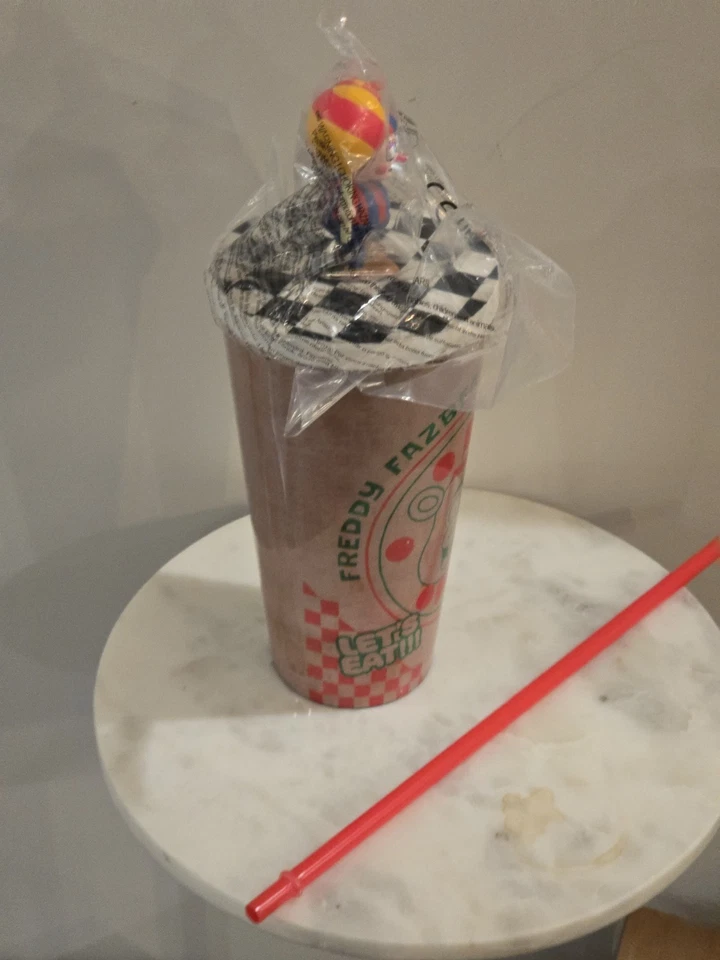 Five Nights At Freddy’s Plastic Cup SET OF 1 topper Ships Now New In hand gift - Image 2 of 4