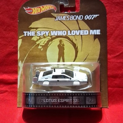 Hot Wheels James Bond 007 1977 Lotus Esprit S1 1:64 Diecast White Unopened
