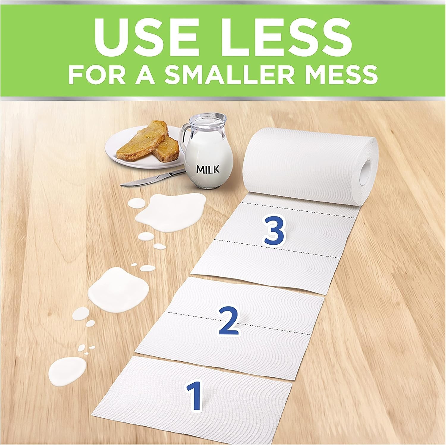 Adjustable Length Viva Select-A-Size Paper Towels - 12 Rolls, 90 Sheets Each — image 7
