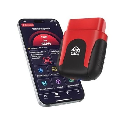 OBD2 Scanner for iOS & Android - AI Diagnostic Tool for Car Buying & Red