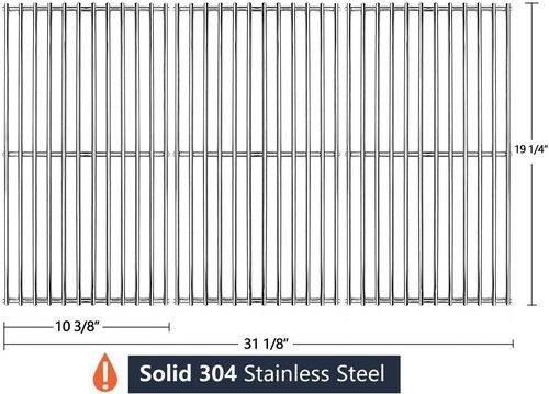 19 1/4" Grill Grates for Brinkman 810-8500-S 810-8501-S 810-8502-S, Cast Iron... - Picture 2 of 3