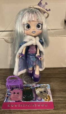 Shopkins Shoppies Doll - Gemma Stone, VIP Card, Exclusive Shopkins, Purse