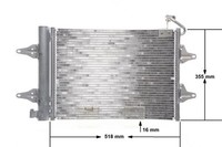 Kondensator Klimaanlage Mahle Ac 359 000S FüR Skoda Seat Vw Roomster 9A4 9A2 4 3