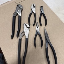 Vintage Craftsman USA 6 Piece Pliers Set