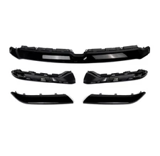 For 2019-2024 Dodge Ram 1500 Front Upper Grille Grill Trim Molding Diamond Black