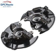 Front Steering Knuckles Wheel Hub Bearings for 2009 - 2013 Toyota Corolla Matrix