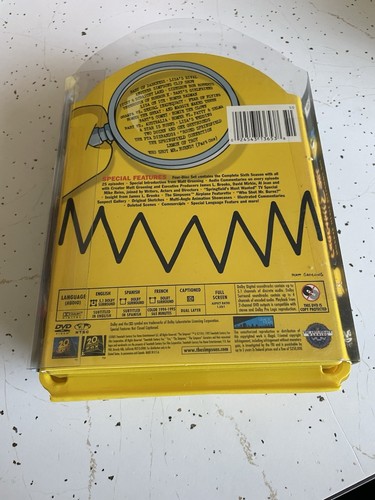 The Simpsons - The Complete Sixth Season (DVD, 2005, 4 Disc Set) - Picture 2 of 4