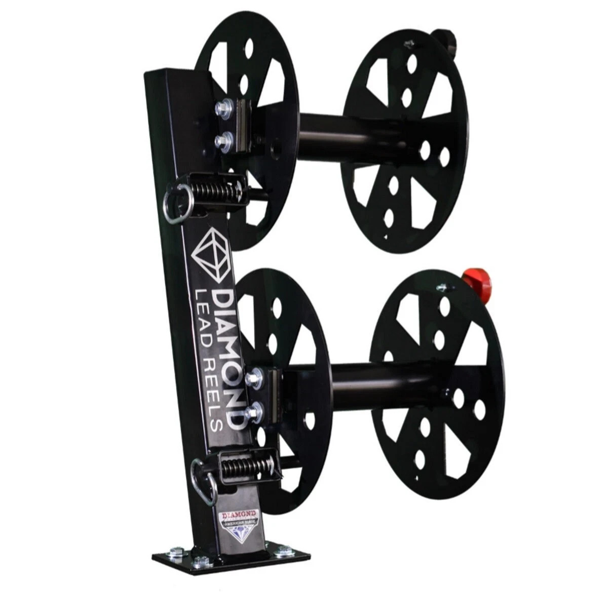 Hd Fixed Base 10" Black Reel (fbd10blk)