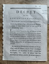 1792 - décret de la Convention Nationale n°56 sur le corps électoral