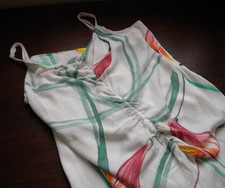 Vtg Island Girl Antigua West Indies Top  Skirt Set Size Small