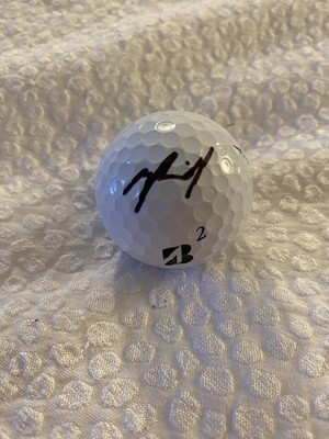 Matti Schmid Signed Golf Ball PGA Tour Masters 2026