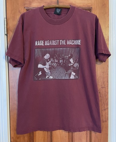 Vintage Rage Against The Machine Shirt 1997 Giant RATM L Tour Concert 1990’s - Picture 5 of 16