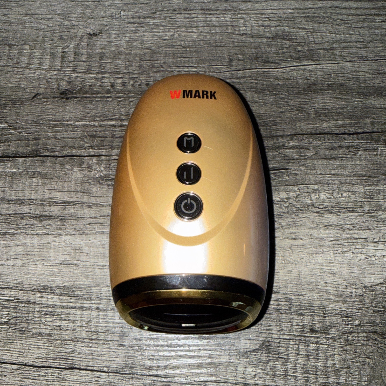 WMARK CORDLESS HANDHELD Massager Silver USB Charge Neck/Legs/Hand/Face