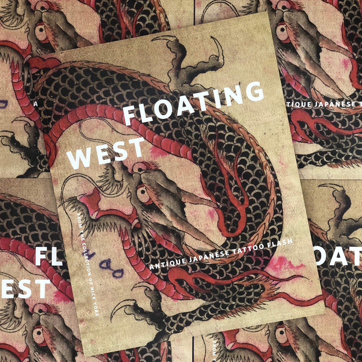 Floating West - Antique Japanese Tattoo Flash from the Collection