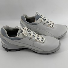 Ecco Biom G5 Mens Golf Shoe White Grey Waterp...