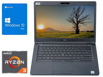Dell Latitude 5495 Ryzen 3 PRO 2300U 8/16/32GB - 256/512/1024GB SSD HD Win 10