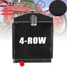 4Row Radiator For International Farmall A-1 AV AV-1 100 130 200 230 Super A C US