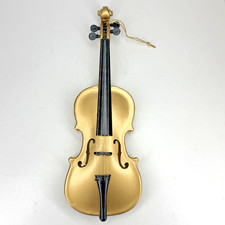 8" Violin Ornaments Vintage Holiday Christmas Tree Decoration Crafts Doll Sized