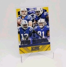 ANDREW LUCK HILTON RICHARDSON JONATHAN NEWSOME 2015 Score TL Gold Foil #17 COLTS