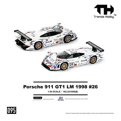 Trends Hobby 1/64 Porsche 911 GT1 LM 1998 #26