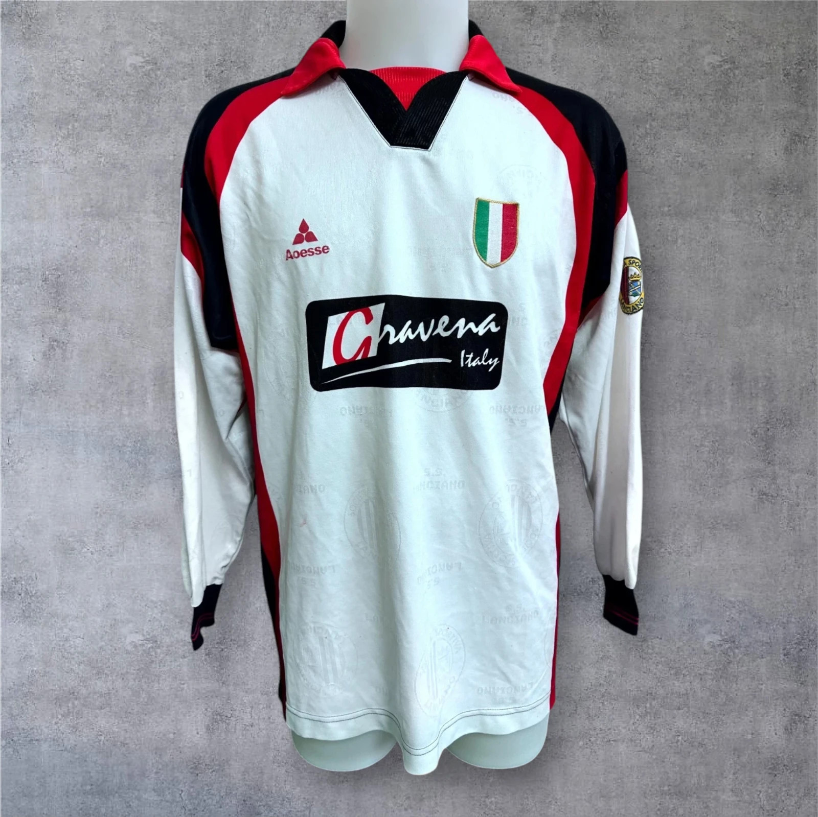 MAGLIA VIRTUS LANCIANO MATCH WORN SHIRT JERSEY CAMISETA 1999/2000