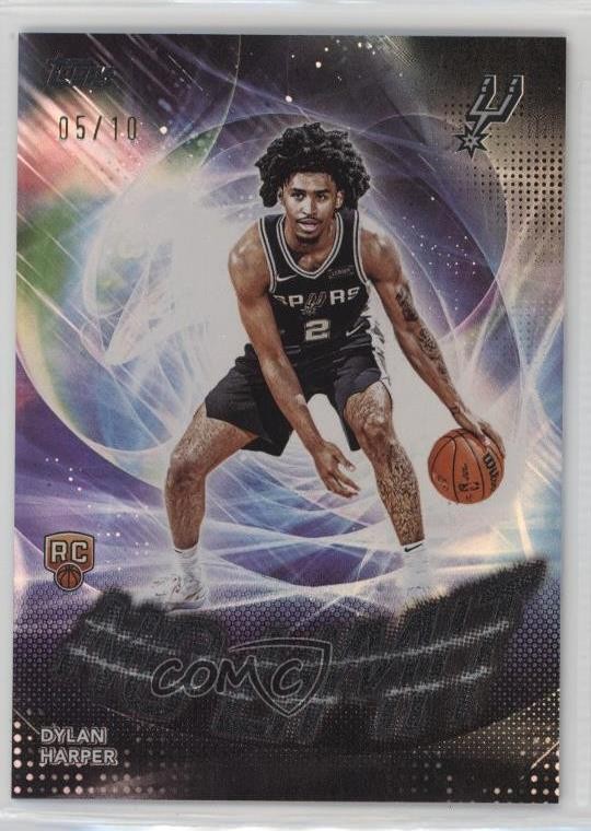 2025-26 Topps No Limit Black Rainbow 5/10 Dylan Harper #NL-2 z6j