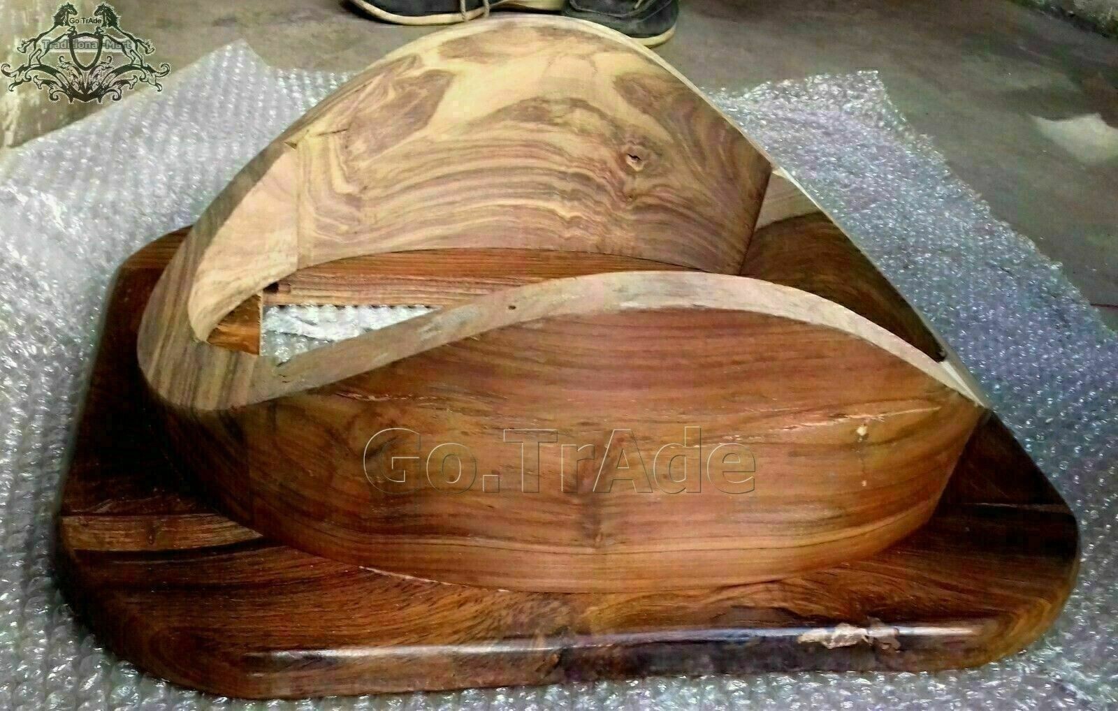 Buceo Buzos Base de madera marrón para casco palo de rosa Mark V Buceo...