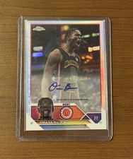 2023 Topps Chrome McDonald’s All American-#CA-OB Omaha Biliew Chrome Autograph 