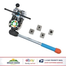 Efficient Brake Line Flaring Tool Set For Multiple Applications T-handle Design