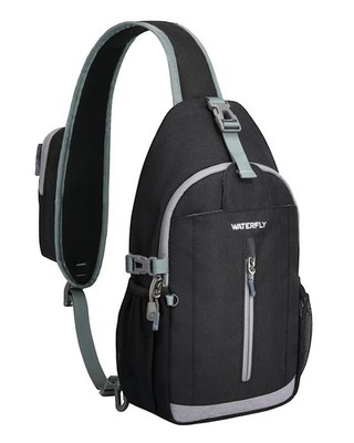 Sling Bag Crossbody Backpack: 8L RFID Anti Theft Cross Body Shoulder Bag Trav...