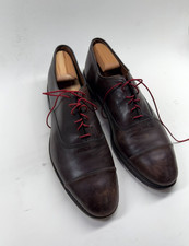 Allen Edmonds Park Avenue Cap-toe Oxford Dark Brown Dress Shoe Sz 11.5 D 5845