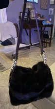 Italian Falor Leather Mink Fir Hand