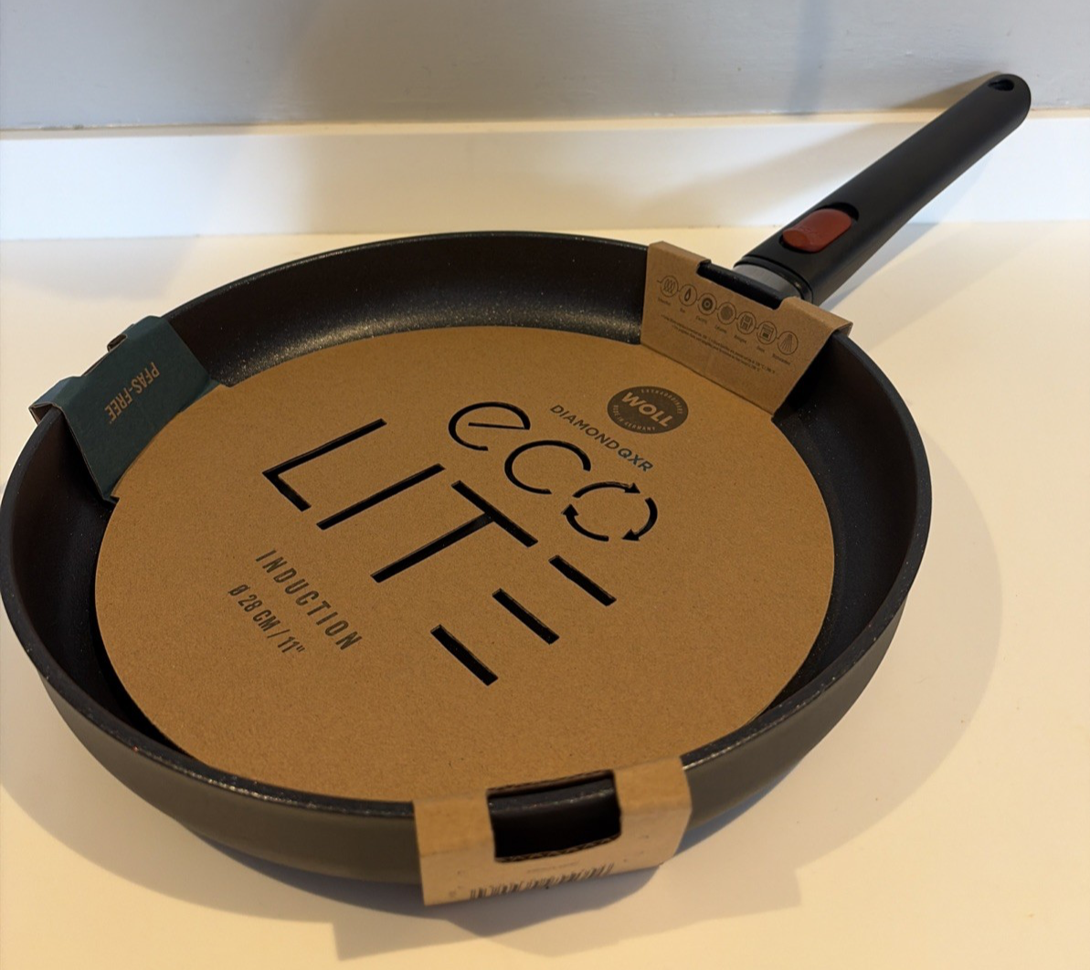 WOLL Eco Lite Diamond QXR Induction 28cm Frying Pan- BNWT