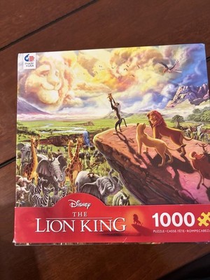 The Lion King Fine Art Collection 1000 Piece Jigsaw Puzzle Ceaco Disney NEW
