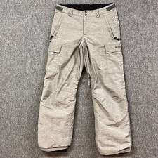 Burton Snow Pants Boys XL Exile Cargo Ski Snowboard Waterproof Insulated Gray