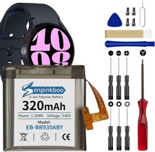 320mAh Battery For Galaxy Watch 6 40mm SM R930 SM R935 Replacement With Tool Kit