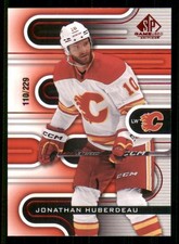 2022-23 Upper Deck The Cup Gold Spectrum Foil Jonathan Huberdeau Auto Calgary