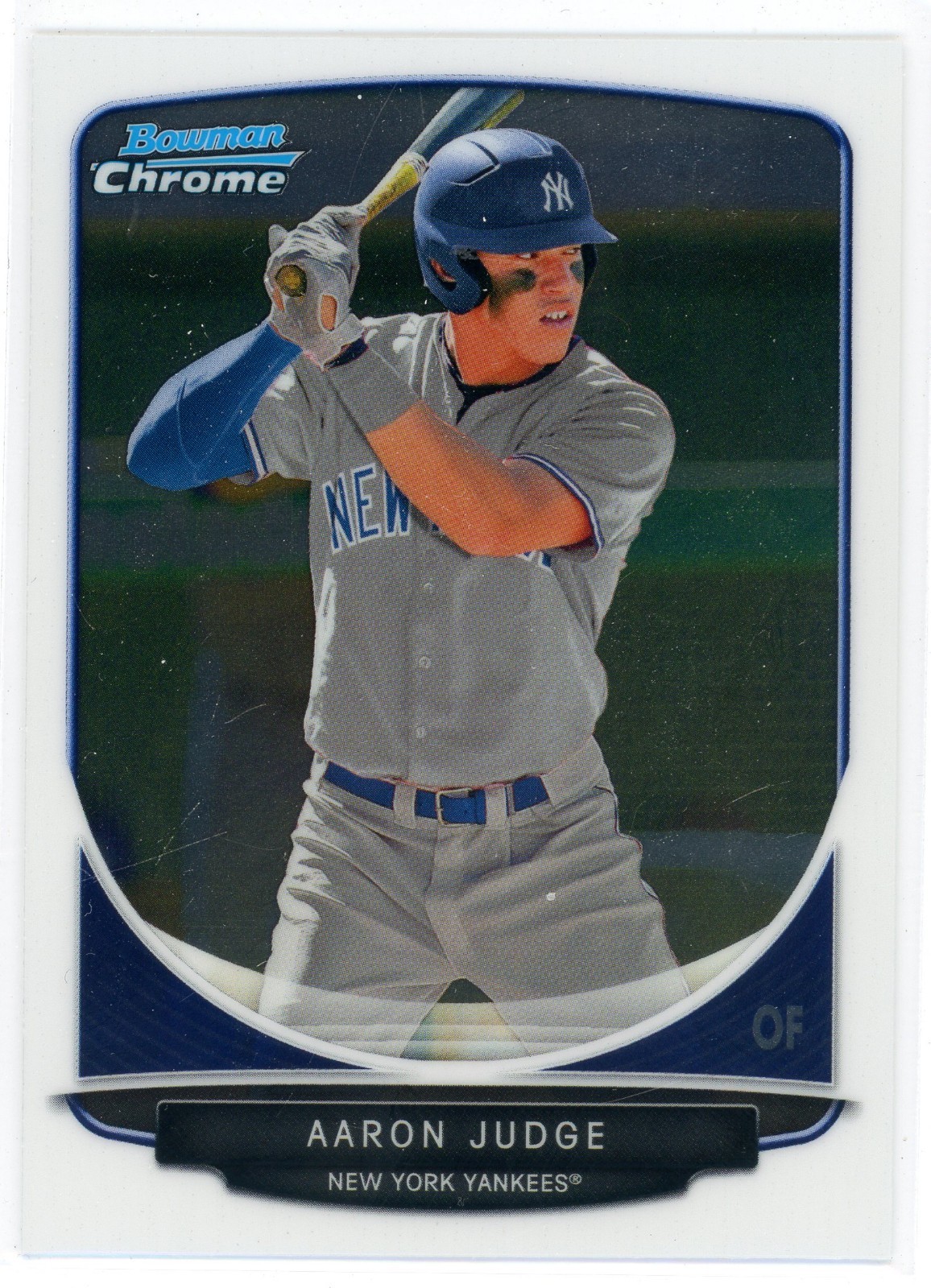 2013 Bowman Chrome Draft Prospect Rookie Aaron Judge #BDPP19 Yankees
