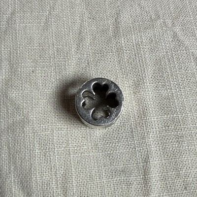 Pandora Lucky Courage Charm Bead S925 ALE Sterling Silber Kleeblatt Zwischenring
