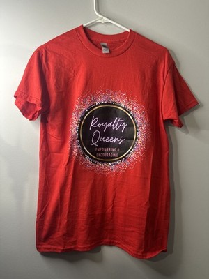 Red Royalty queen empowering and encouraging short sleeve t-shirt