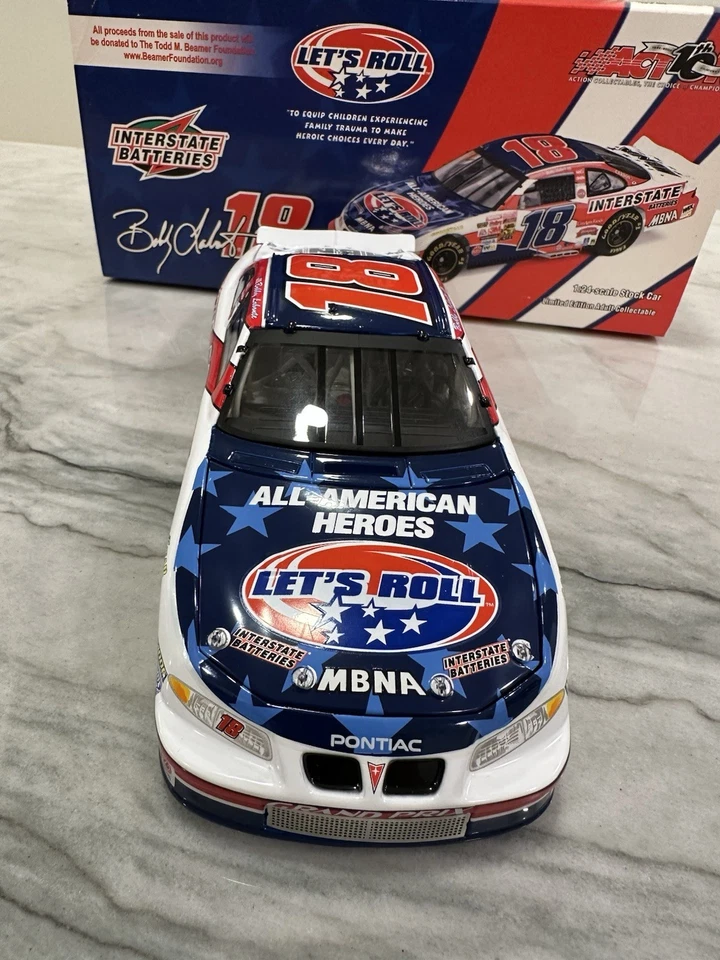 Bobby Labonte 2002 Interstate Batteries Let’s Roll Nascar 1/24 Diecast Pontiac  - Image 2 of 4