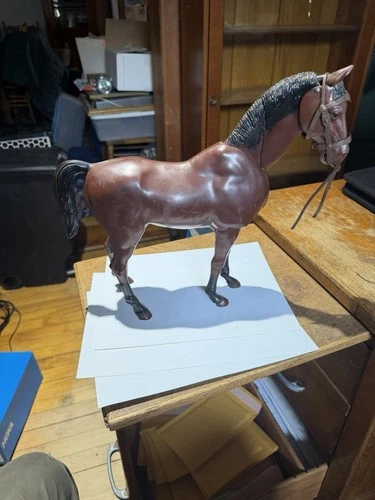 Vintage MARX Toys Johnny West Series Articulating Head Horse