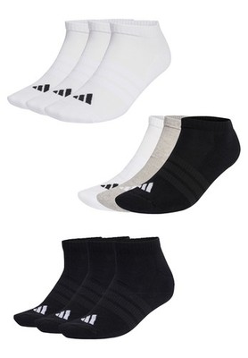 adidas Unisex Cushioned Essentials Low Cut Socks 6 Pair Pack Socken