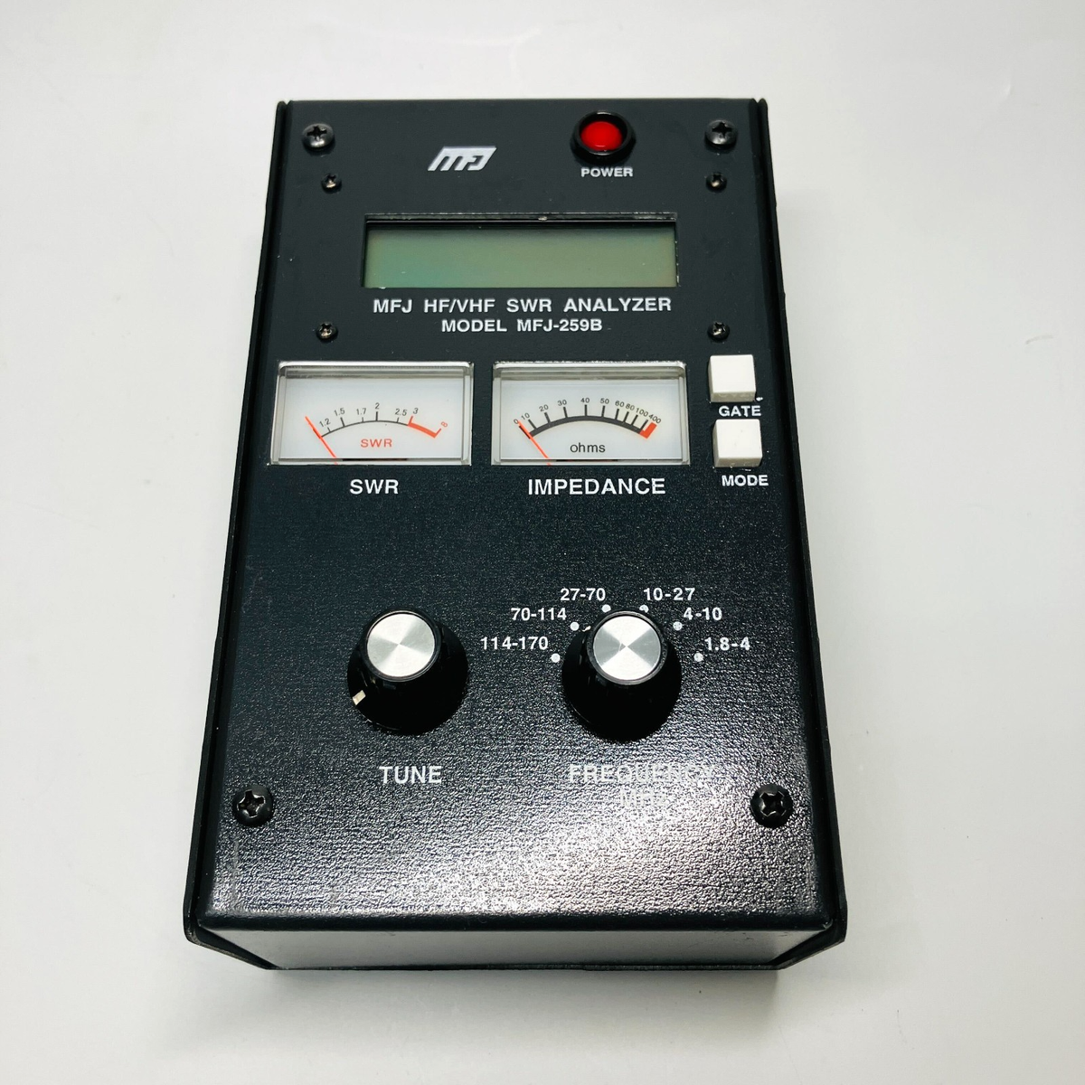 MFJ-259B HF VHF SWR Antenna Analyzer Meter Tester for Ham Radio