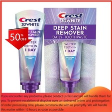 Crest 3D White Deep Stain Remover Daily Toothpaste - Dazzling Mint - 3.1oz