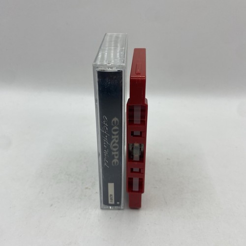 EUROPE Out Of This World Cassette Tape Red Shell Hype Sticker - Picture 4 of 10